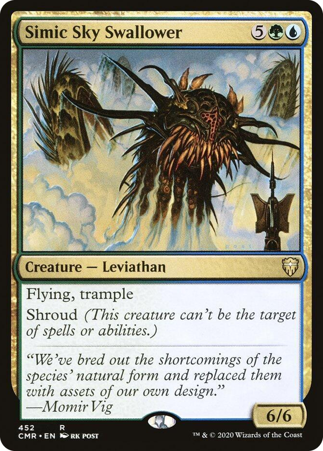0452 Simic Sky Swallower R Commander Legends