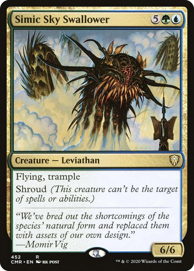 0452 Simic Sky Swallower R Commander Legends