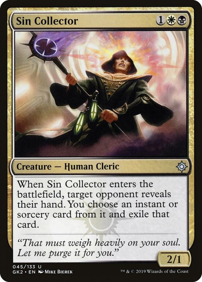 0045 Sin Collector U Ravnica Allegiance: Guild Kits