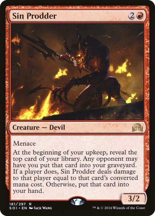 0181 Sin Prodder R Shadows over Innistrad