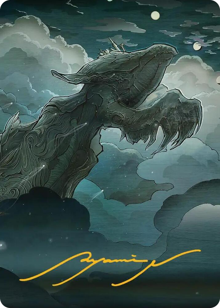 Sin, Spira's Punishment Art Card (Gold-Stamped Signature) #36 S - Art Series: FINAL FANTASY Pokemon card