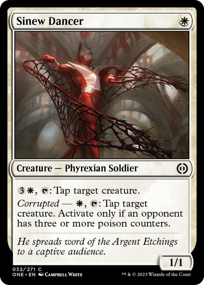 Sinew Dancer #32 C - Phyrexia: All Will Be One Pokemon card