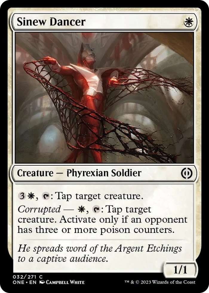 0032 Sinew Dancer C Phyrexia: All Will Be One