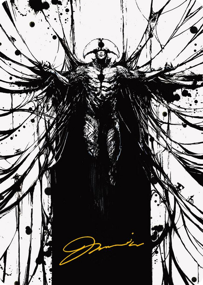 Sinew Dancer Art Card (Gold-Stamped Signature) #66 S - Art Series: Phyrexia: All Will Be One Pokemon card