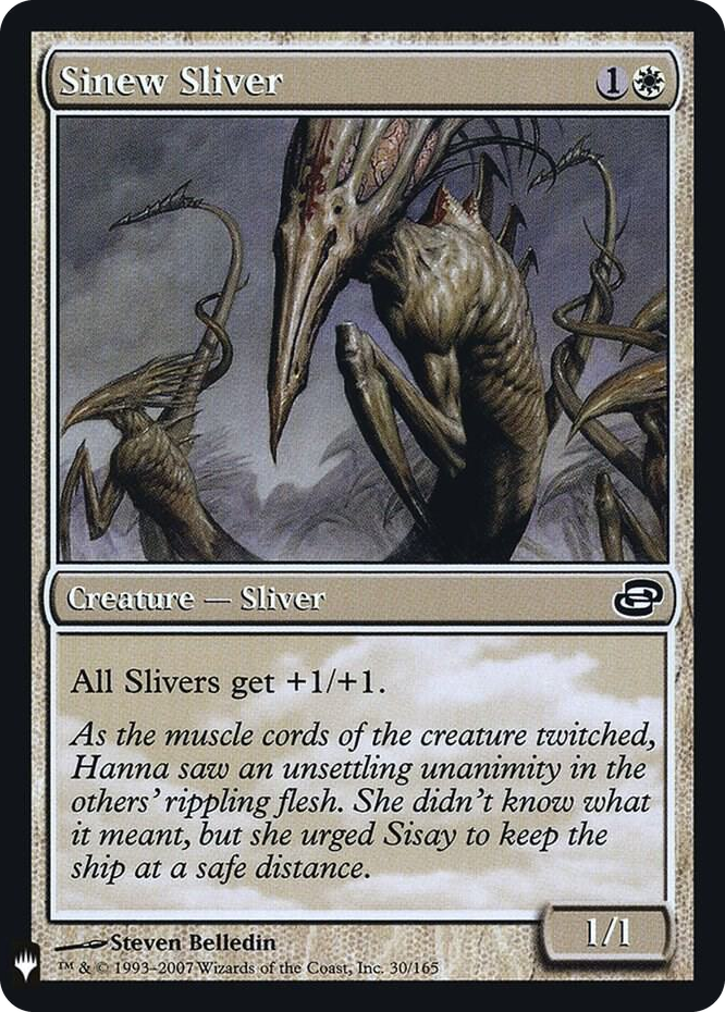 Sinew Sliver #30 C - The List Reprints Pokemon card