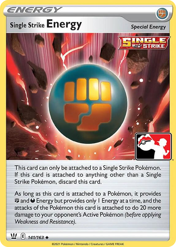 0141 Single Strike Energy Uncommon Prize Pack Series Cards
