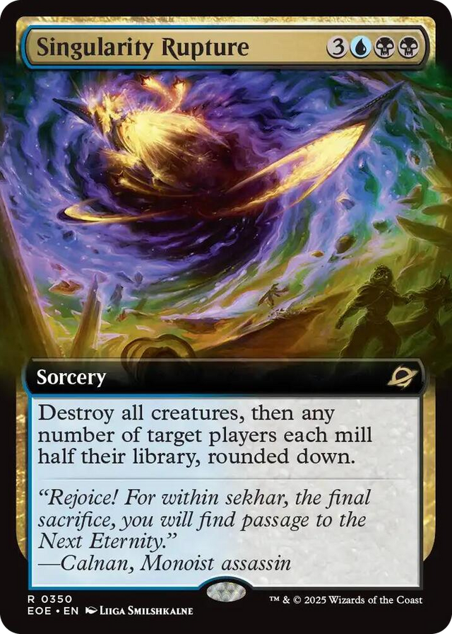 0350 Singularity Rupture (Extended Art) R Edge of Eternities