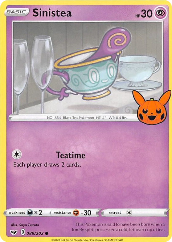 0089 Sinistea Common Trick or Trade BOOster Bundle 2023