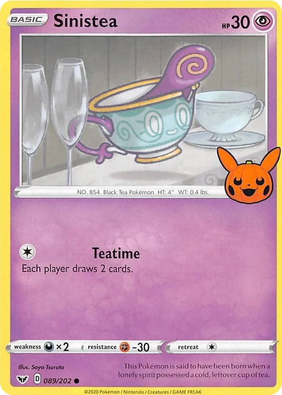 0089 Sinistea Common Trick or Trade BOOster Bundle 2023