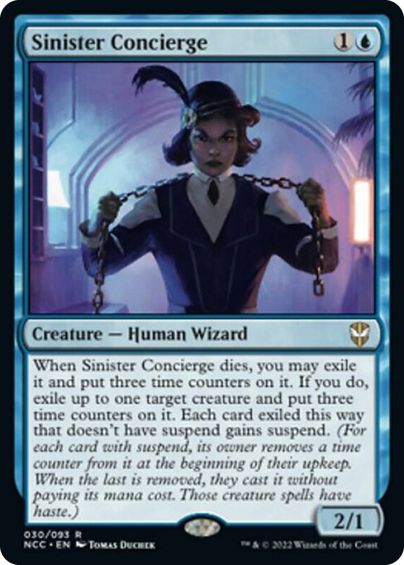 0030 Sinister Concierge R Commander: Streets of New Capenna