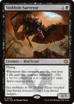 0093 Sinkhole Surveyor R Promo Pack: Tarkir: Dragonstorm