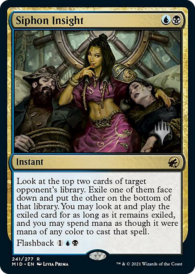 0241 Siphon Insight R Promo Pack: Innistrad: Midnight Hunt