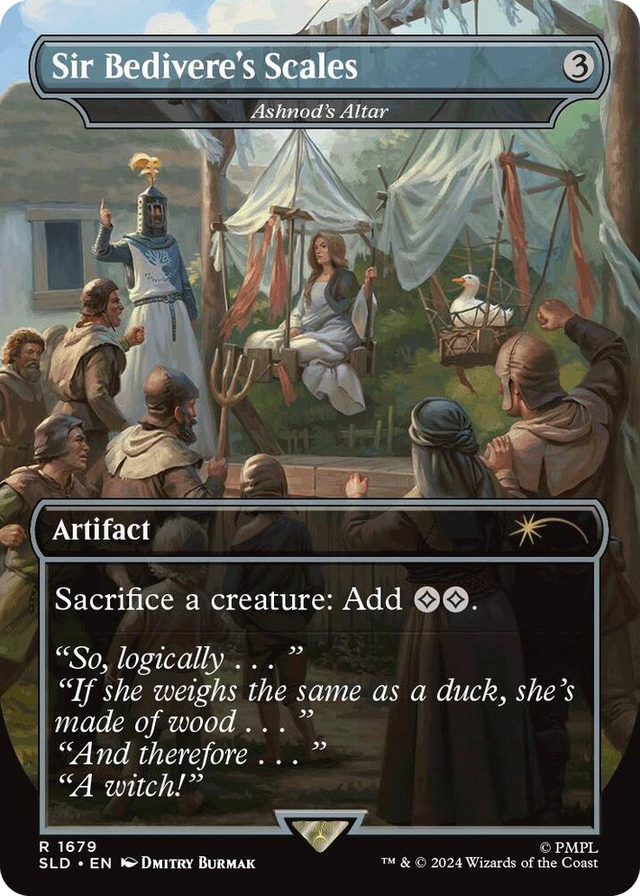 1679 Sir Bedivere's Scales - Ashnod's Altar R Secret Lair Drop Series