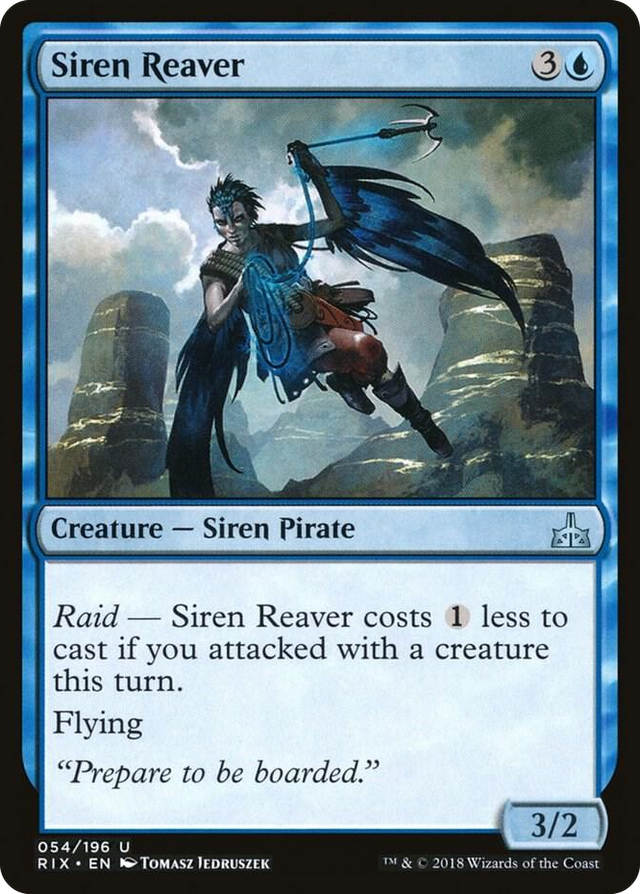 0054 Siren Reaver U Rivals of Ixalan