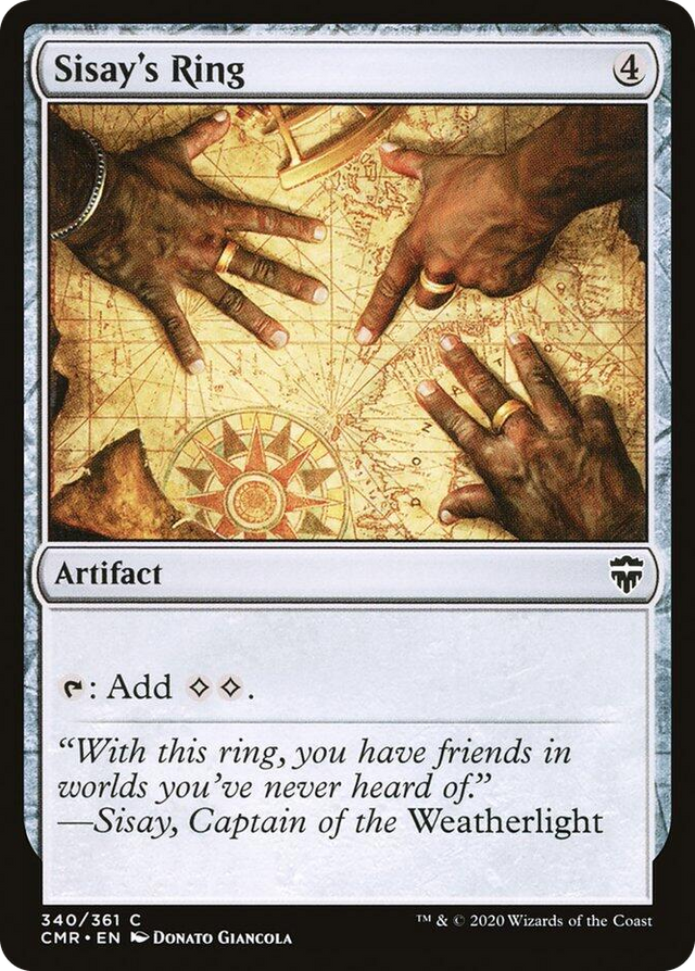0340 Sisay's Ring C Commander Legends