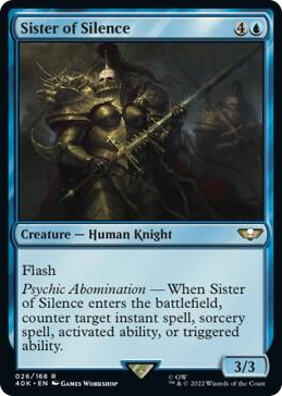 0026 Sister of Silence R Universes Beyond: Warhammer 40,000