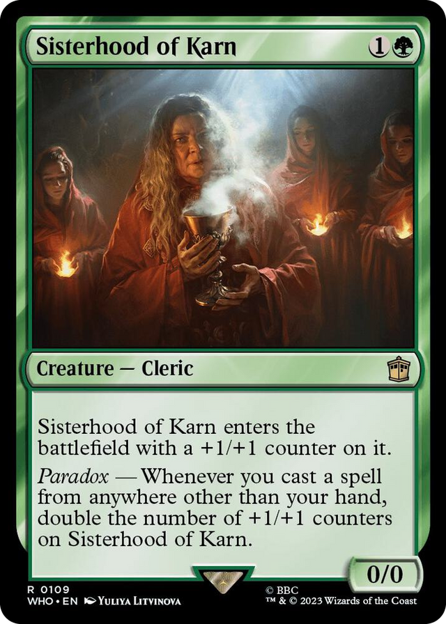 0109 Sisterhood of Karn R Universes Beyond: Doctor Who