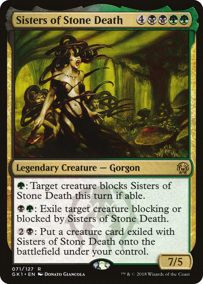 0071 Sisters of Stone Death R Guilds of Ravnica: Guild Kits