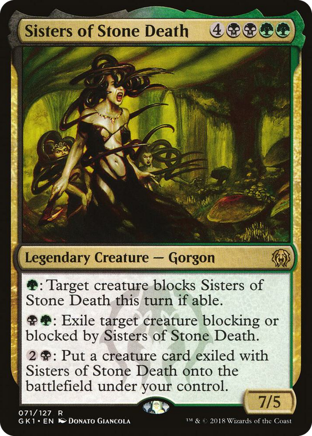 0071 Sisters of Stone Death R Guilds of Ravnica: Guild Kits