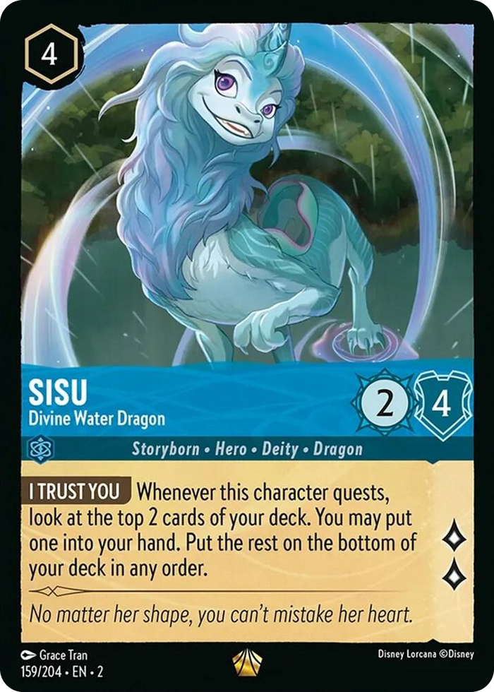 0159 Sisu - Divine Water Dragon Legendary Rise of the Floodborn