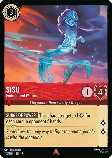 0118 Sisu - Emboldened Warrior Rare Fabled