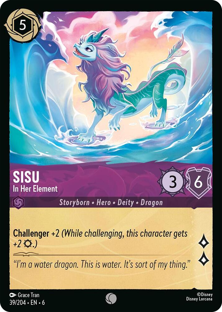 0039 Sisu - In Her Element Common Azurite Sea
