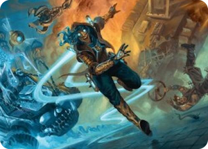 0026 Sita Varma, Masked Racer Art Card S Art Series: Aetherdrift