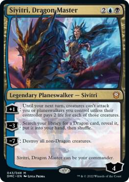 0043 Sivitri, Dragon Master M Commander: Dominaria United