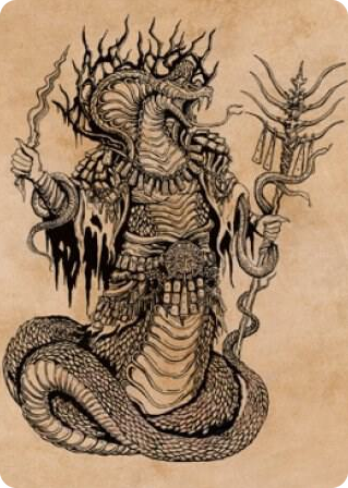 0051 Sivriss, Nightmare Speaker Art Card (51/81) S Art Series: Commander Legends: Battle for Baldur's Gate