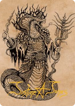 0051 Sivriss, Nightmare Speaker Art Card (51/81) (Gold-Stamped Signature) S Art Series: Commander Legends: Battle for Baldur's Gate