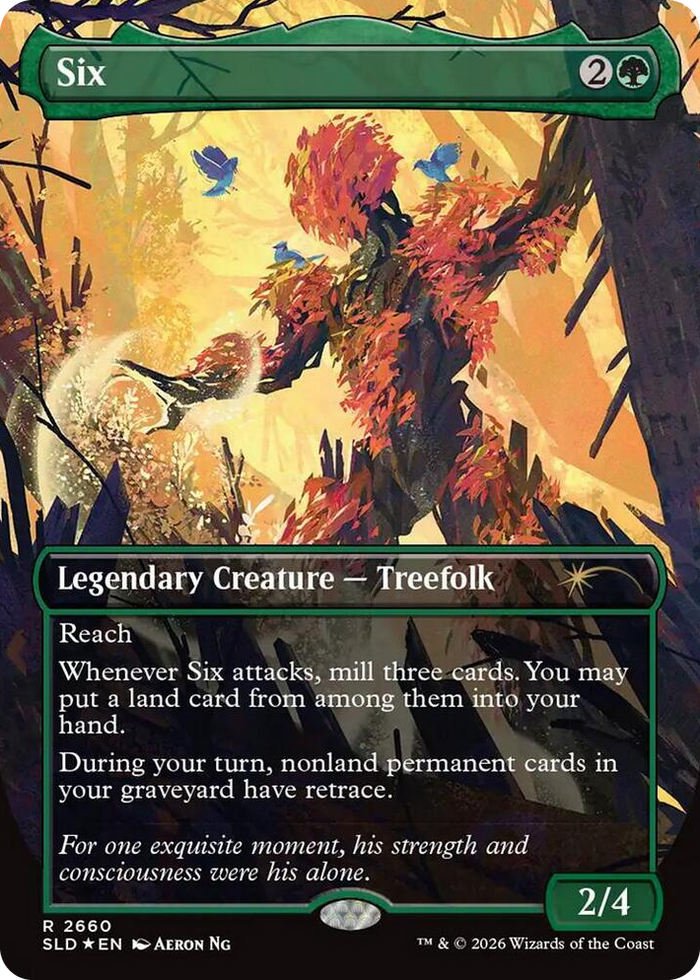 Six #2660 R - Secret Lair Drop Series Pokemon card