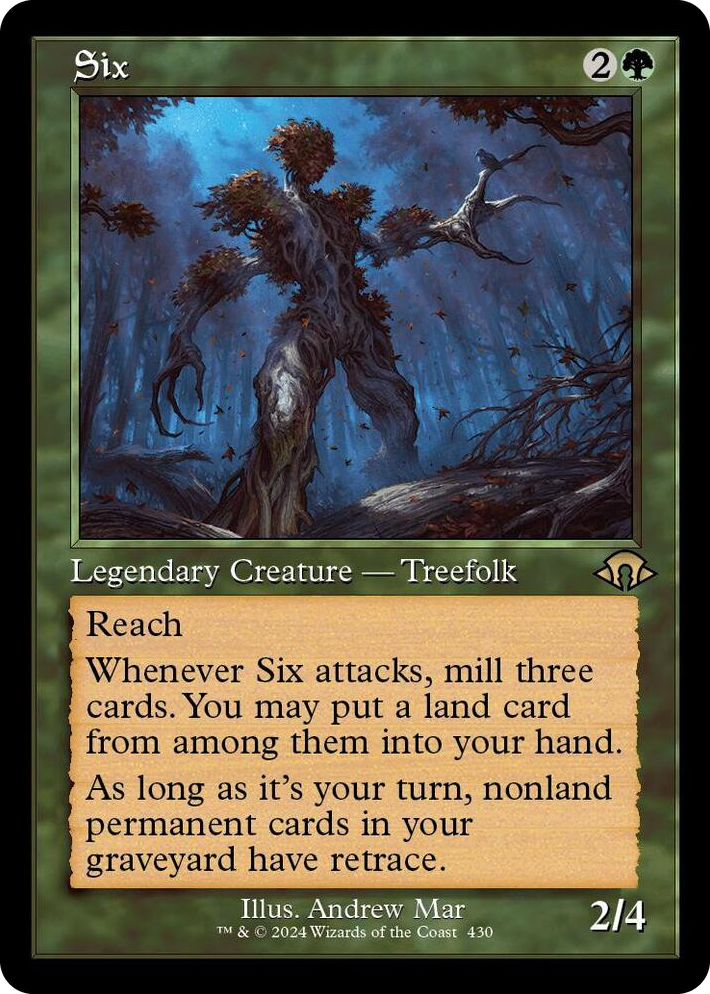 0430 Six (Retro Frame) R Modern Horizons 3
