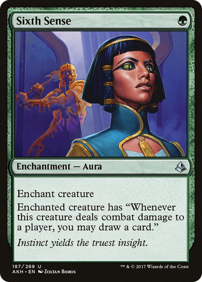Sixth Sense #187 U - Amonkhet Pokemon card