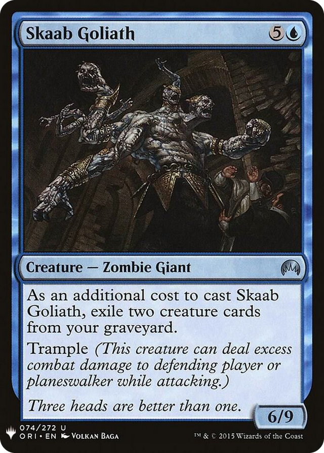 0074 Skaab Goliath U The List Reprints