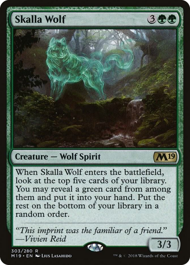 0303 Skalla Wolf R Core Set 2019