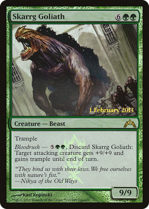 0133 Skarrg Goliath P Launch Party & Release Event Promos