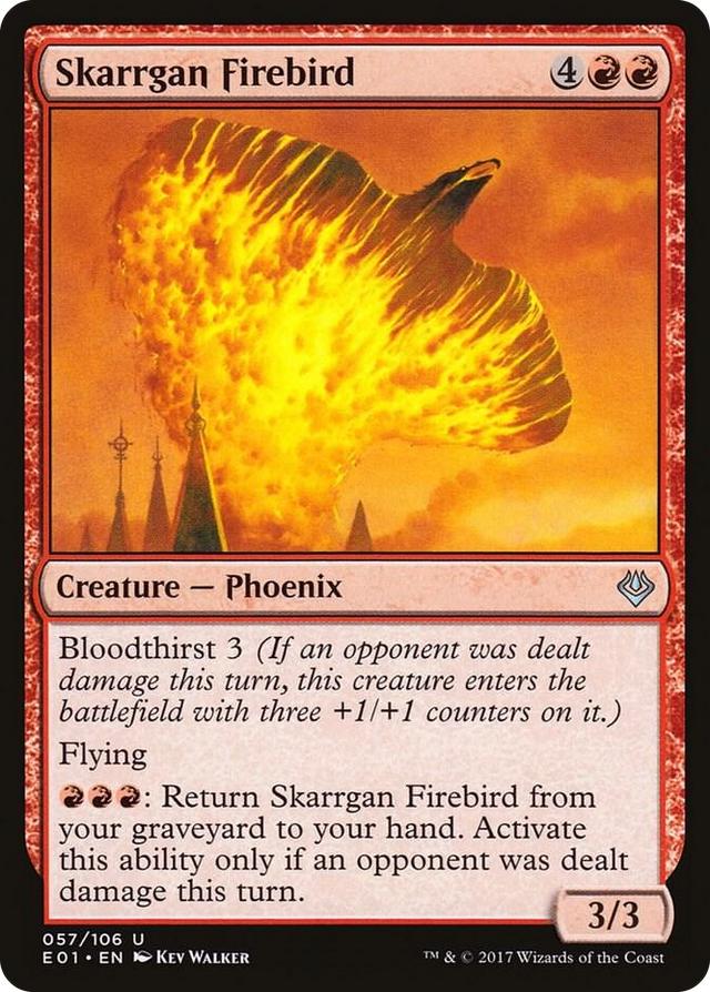 0057 Skarrgan Firebird U Archenemy: Nicol Bolas