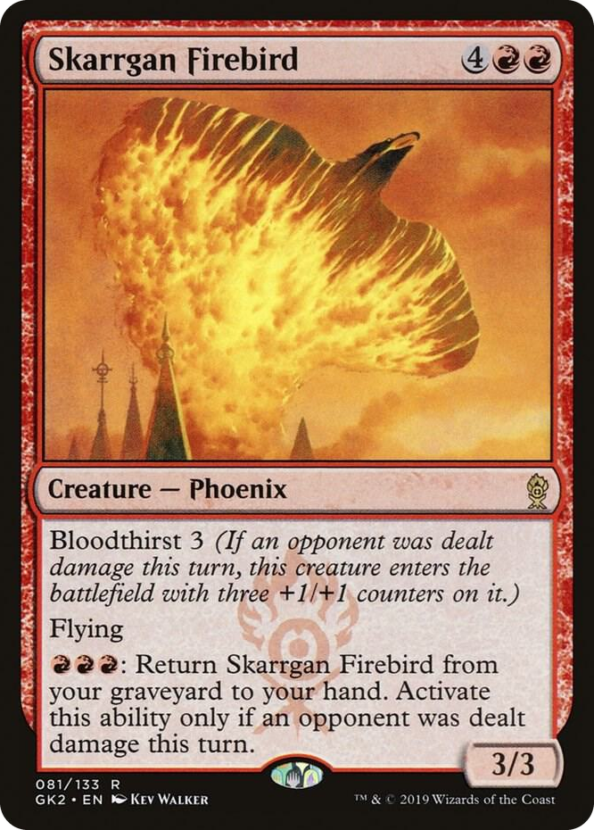 0081 Skarrgan Firebird R Ravnica Allegiance: Guild Kits