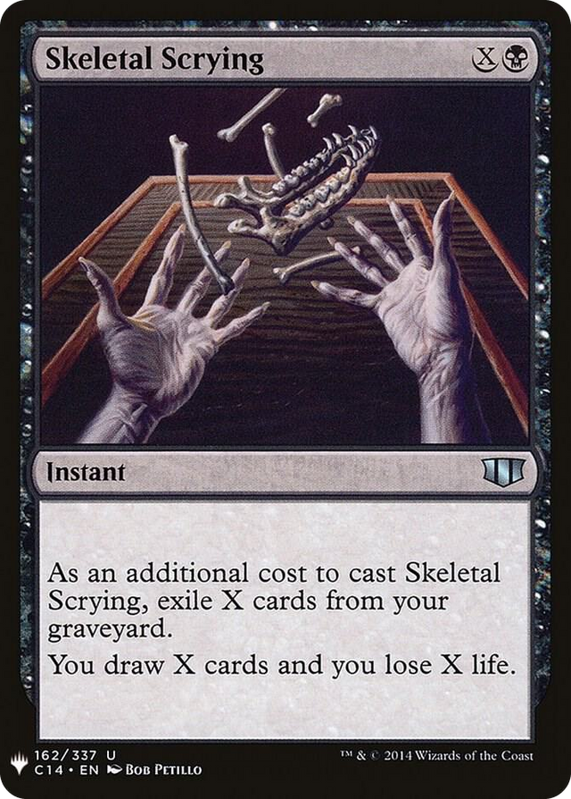 0162 Skeletal Scrying U The List Reprints