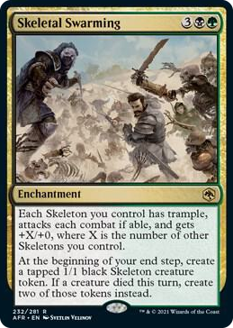 0232 Skeletal Swarming R Adventures in the Forgotten Realms