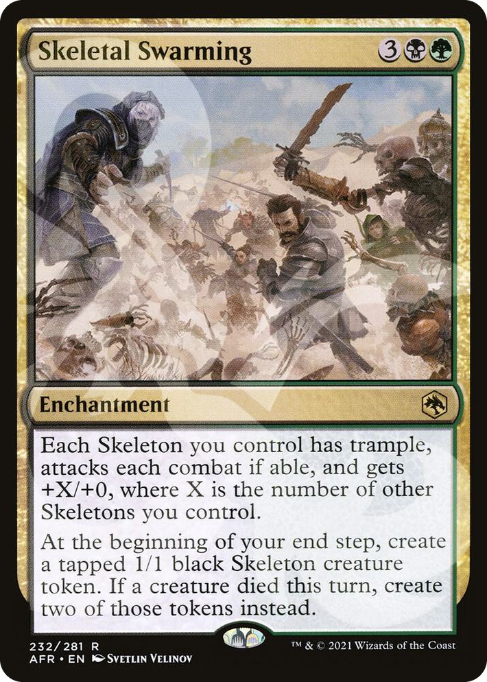 0232 Skeletal Swarming R AFR Ampersand Promos