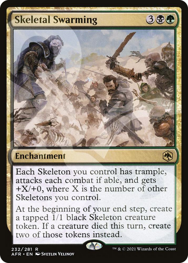 0232 Skeletal Swarming R AFR Ampersand Promos