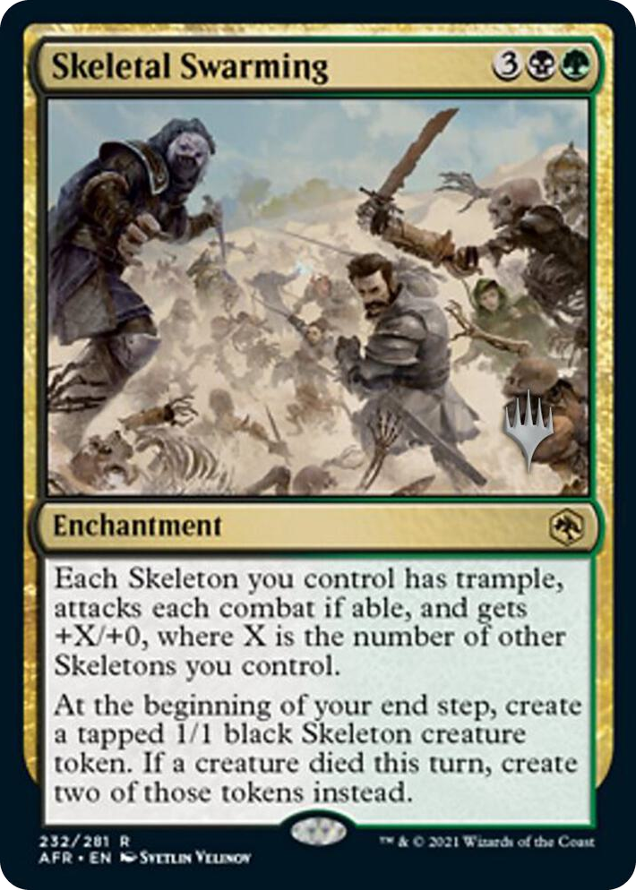 0232 Skeletal Swarming R Promo Pack: Adventures in the Forgotten Realms