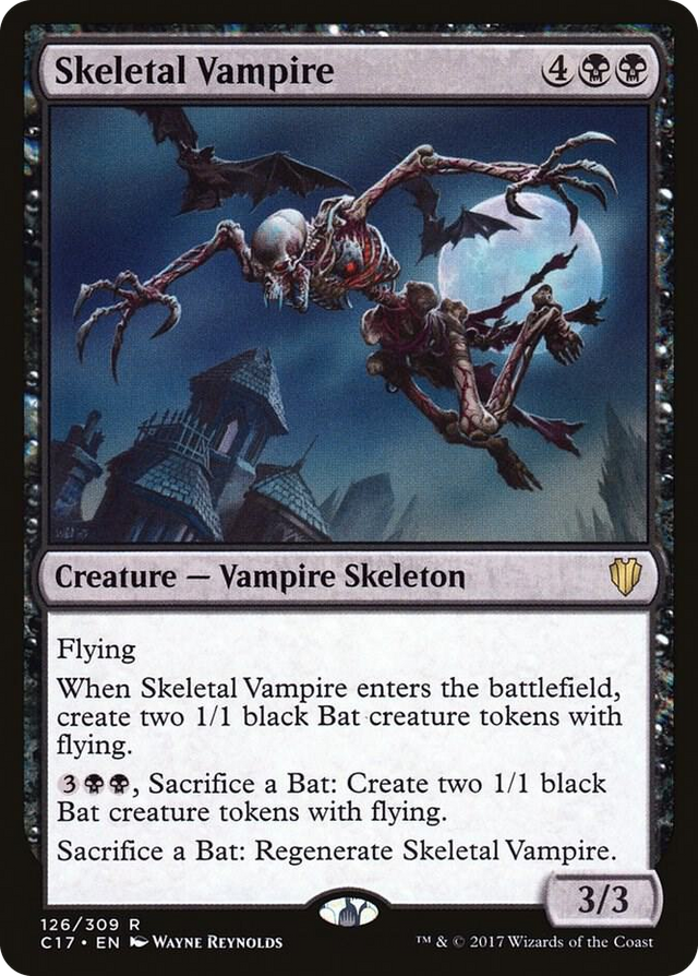0126 Skeletal Vampire R Commander 2017