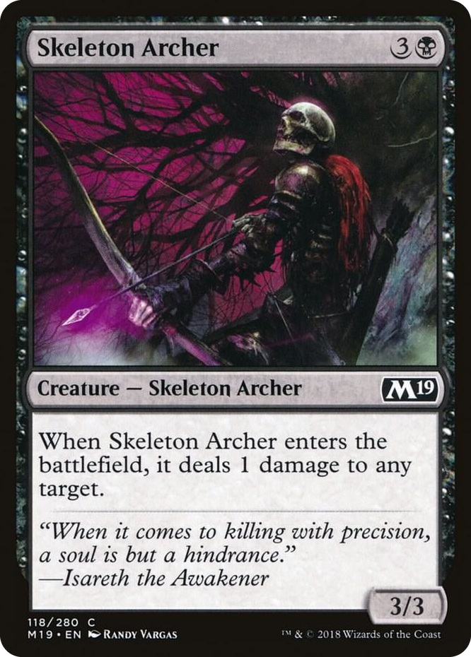 0118 Skeleton Archer C Core Set 2019