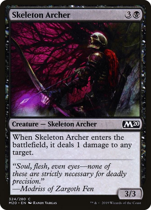 0324 Skeleton Archer C Core Set 2020