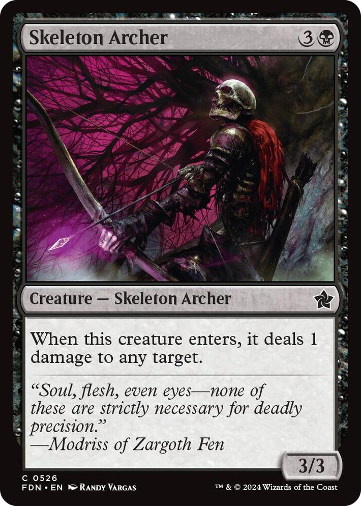 0526 Skeleton Archer C Foundations