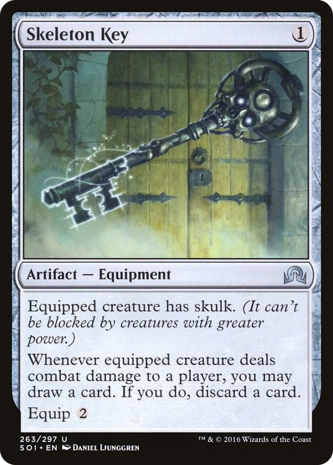 Skeleton Key #263 U - Shadows over Innistrad Pokemon card