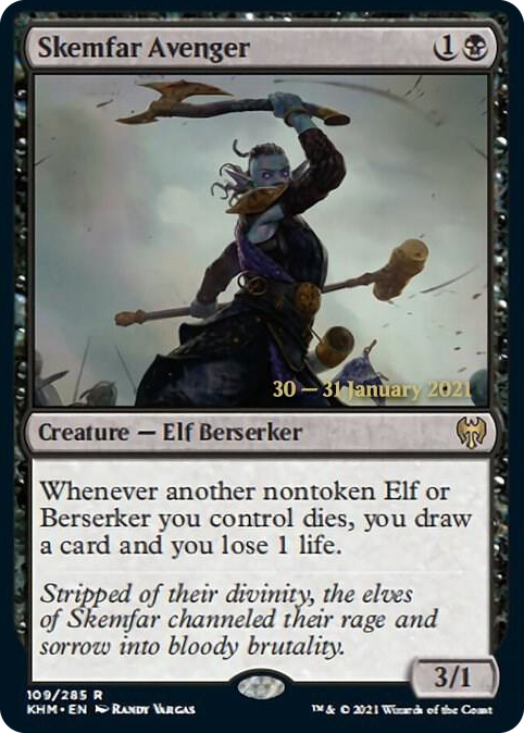 Skemfar Avenger #109 R - Prerelease Cards Pokemon card