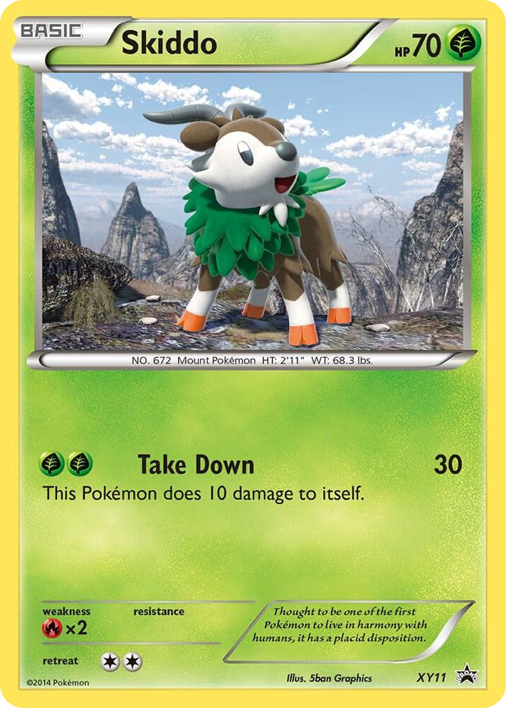 XY011 Skiddo - XY11 Promo XY Promos